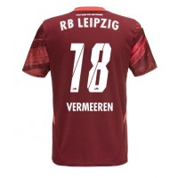 Moški Nogometni dresi RB Leipzig Arthur Vermeeren #18 Gostujoči 2024-25 Kratek Rokav